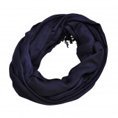 Pashmina bleu marine