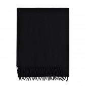 Echarpe noire Lambswool