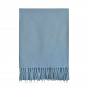 Echarpe bleu ciel Lambswool