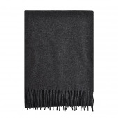 Echarpe anthracite Lambswool