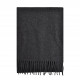 Echarpe anthracite Lambswool