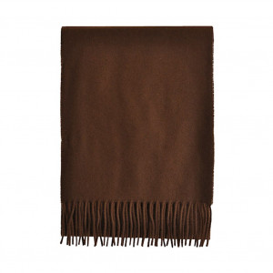 Echarpe marron Lambswool