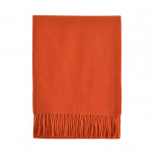 Echarpe orange Lambswool