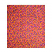 Carré de soie, seventies orange