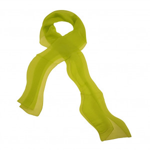 Foulard en soie, Vert Anis