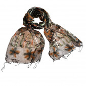 Foulard en soie, Oscillations noir