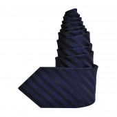 Cravate rayée Deep Blue