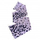Paréo vol de papillons bleus