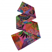 Paréo multicolore vif