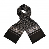 Foulard Carven noir Dandy