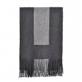 Echarpe Encadré anthracite/gris