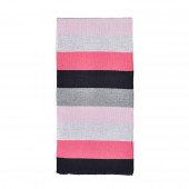 Echarpe Rugby gris/rose