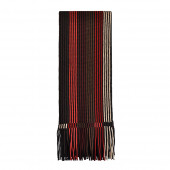 Echarpe Balsa prune/rouge