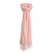 Echarpe chèche rose clair
