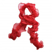 Boa translucide rouge