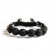 Shamballa 7 Perles - Noir