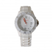 Montre Silicone, blanche