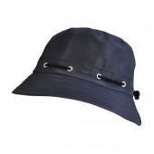 Chapeau de pluie bleu