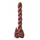 Chèche coton vieux rose