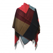 Poncho Arty Marron