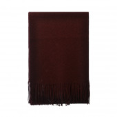 Echarpe bordeaux nid d'abeille