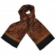 Foulard Carven Cognac Cachemire XL