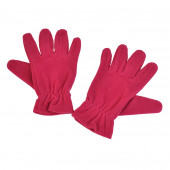 Gants en polaire, Rose