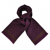 Foulard Carven Giorgo Prune