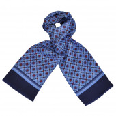 Foulard Carven Blue Circle