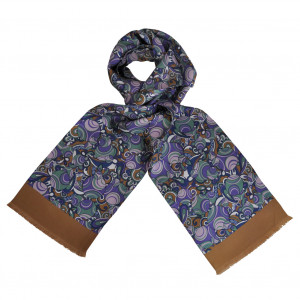 Foulard Carven Seventies Purple