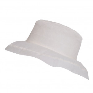 Chapeau Organza, Ecru