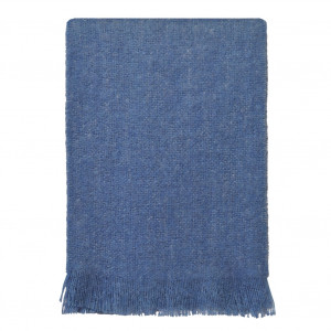 Echarpe bleu ciel en Mohair