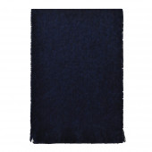 Echarpe bleu marine en Mohair