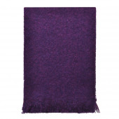 Echarpe violette en Mohair