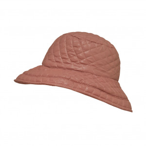 Chapeau matelassé, Rose