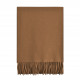 Echarpe camel Lambswool