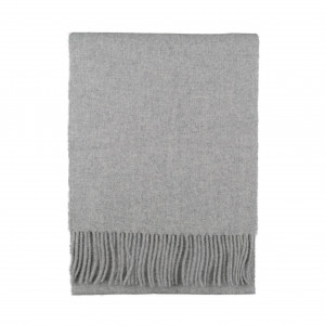 Echarpe gris clair Lambswool