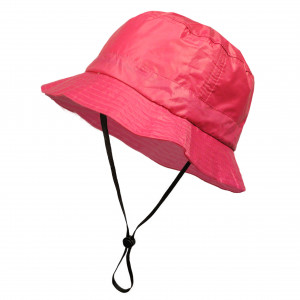 Bob imperméable avec jugulaire amovible, fuchsia, réglable