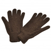 Gants en laine, Marron