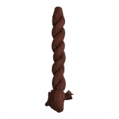 Chèche coton chocolat