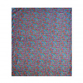 Carré de soie, seventies purple