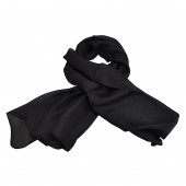 Foulard carré en soie, Noir