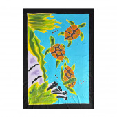 Paréo batik tortues marines