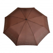 Parapluie strass, marron