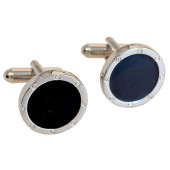 Boutons de manchette, forme ronde