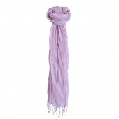 Echarpe chèche lilas clair