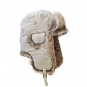 Chapka imperméable, beige
