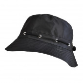 Chapeau de pluie noir (Polaire)