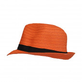 Chapeau Trilby, Orange