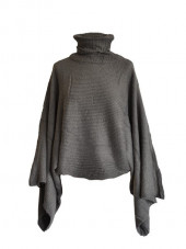 Poncho court ficelle